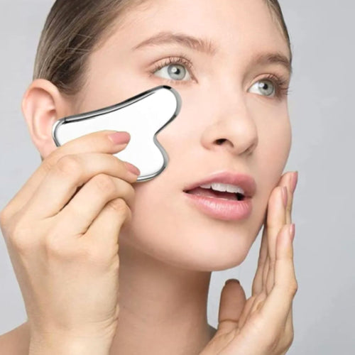 Stainless Steel Gua Sha – Facial Sculpting Tool